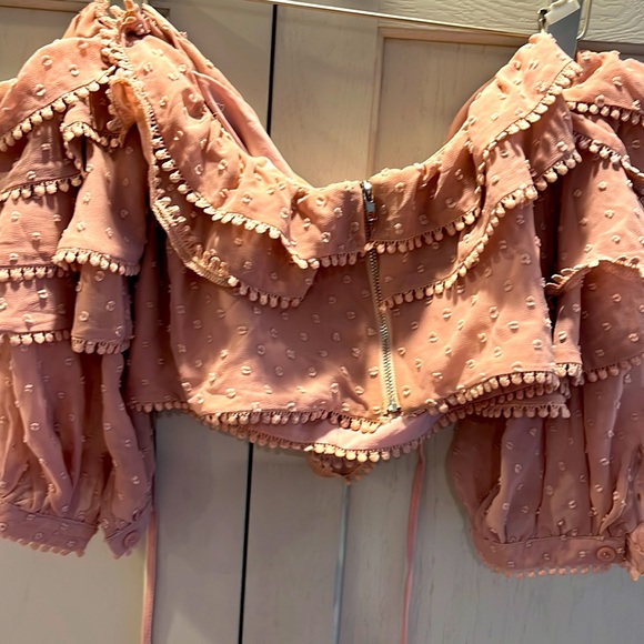 Chicwish off the shoulder summer top - Picture 3 of 3